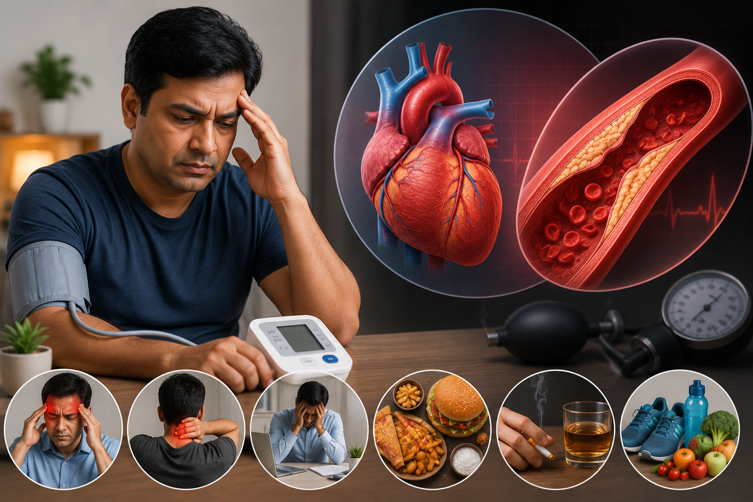 High Blood Pressure (Hypertension): The Silent Killer – Symptoms, Causes, Prevention & Treatment