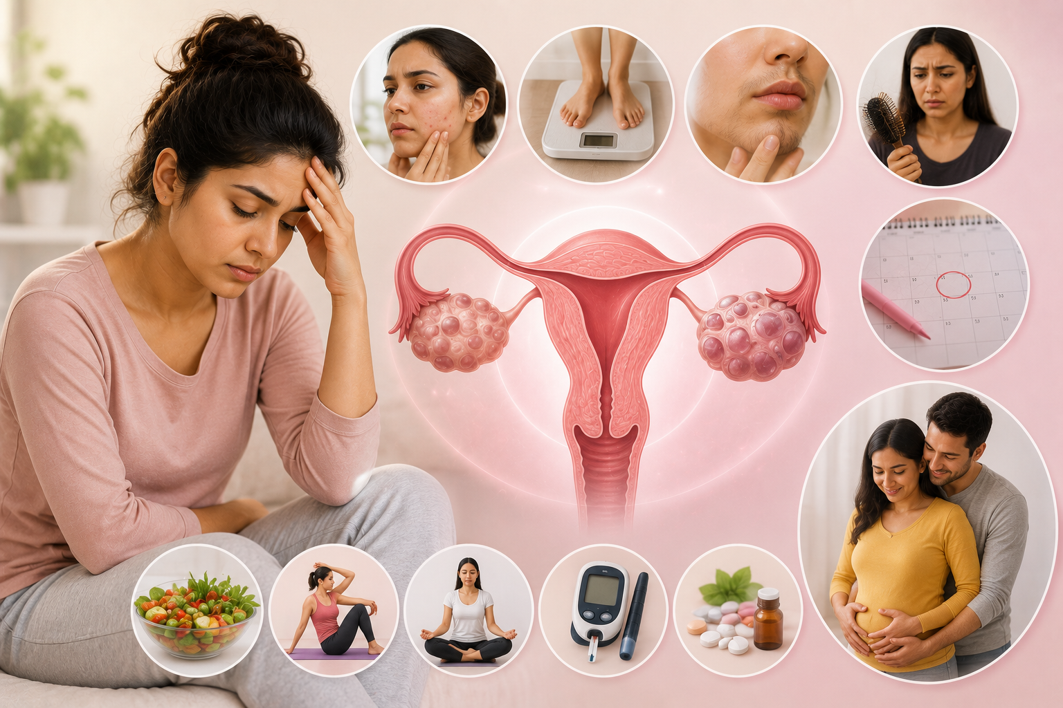 PCOS (Polycystic Ovary Syndrome): Early Symptoms, Causes, Fertility & Treatment – A Complete Women's Health Guide